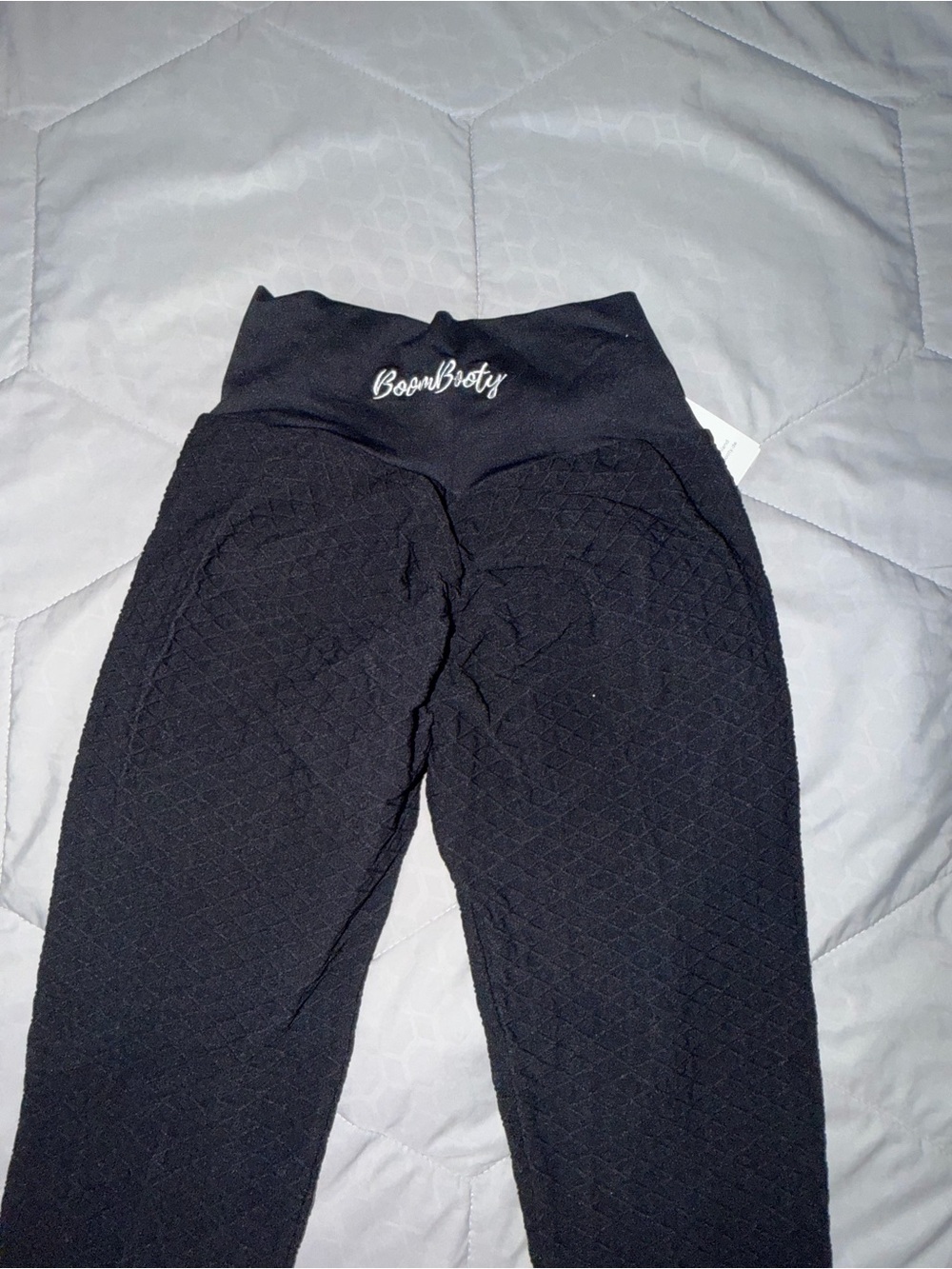 bec + bridge Black Textured Kids Leggings